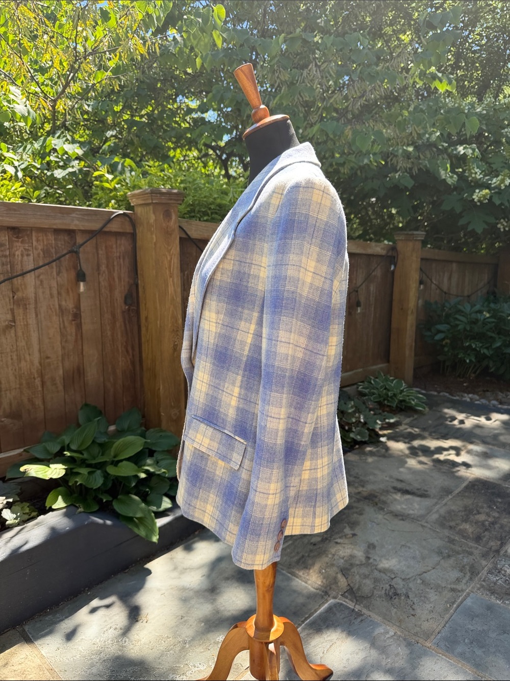 Vintage Pendleton Wool Plaid Blazer - Picture 6 of 12